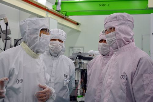 北京市副市长张工同志一行视察北方微电子