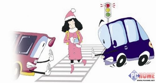 拒绝低头族台湾拟法禁止过马路玩手机