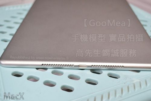 第二代 iPad Air 模型欣赏:音量键凹入、Touch 