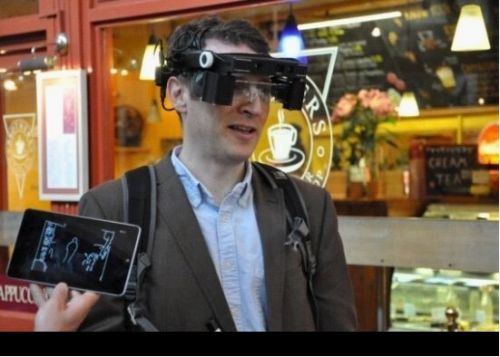 英专家研发智能眼镜 可助视残障人士辨别障碍