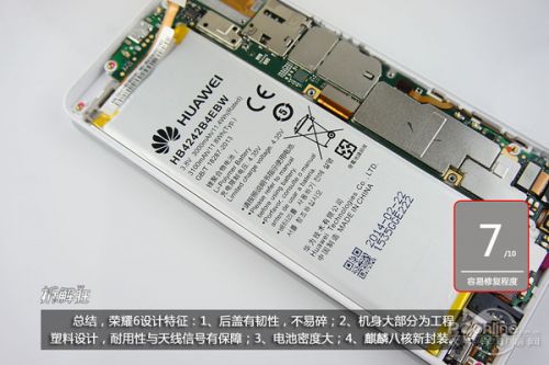 拆解狂：兼顾耐用与手感 八核荣耀6拆解（多图）18