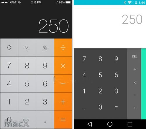 iOS 8 和 Android L 系统对比, 谁家的设计师胜出?10