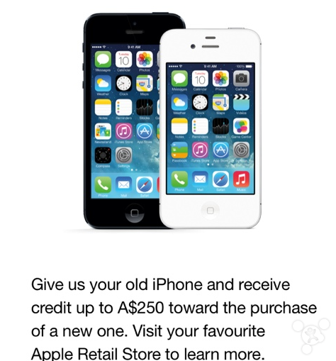 iPhone\/iPad以旧换新已登陆澳大利亚市场_苹果