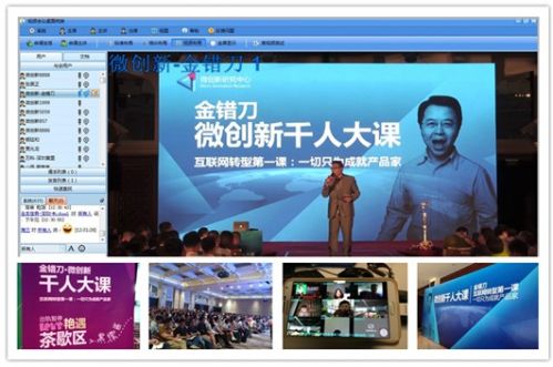 好视通助力小米微创新千人论坛,只为分享而发