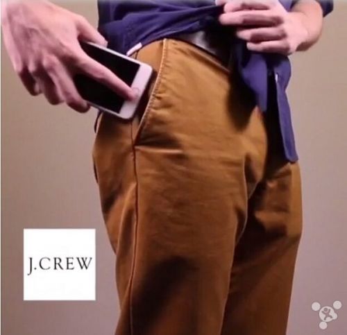 服装品牌考虑为iPhone 6 Plus推大口袋裤子_苹