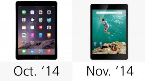 苹果iPad Air 2和HTC Nexus 9规格对比2