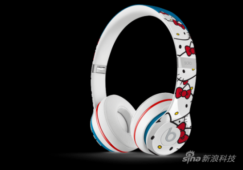 Beats推HELLO KITTY系列耳机:通体卡通形象