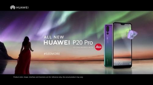 华为P20代言人出炉:女神加朵首支广告太美了