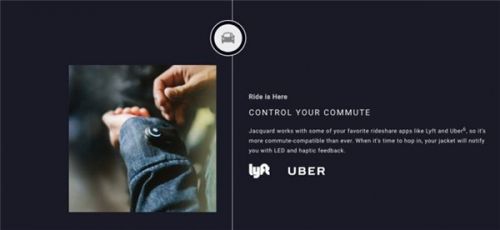 谷歌智能夹克新增支持Uber，但还不能打车2
