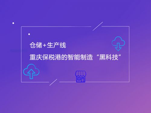 仓储+生产线 重庆保税港的智能制造“黑科技”0