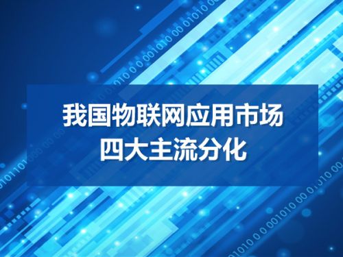我国物联网应用市场的四大主流分化0