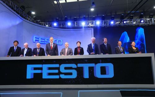 Festo济南新全球生产中心举行一期厂房启用仪式0