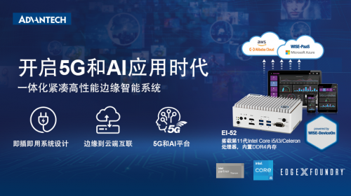 重磅新品！研华EI-52边缘智能系统搭载Intel第11代处理器0